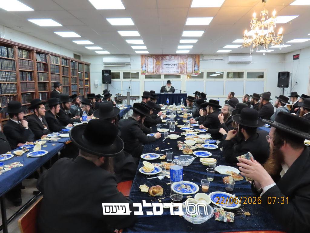 תמימי דרך • מעמד סיום ספה"ק ליקוטי מוהר"ן מחזור ל"ב