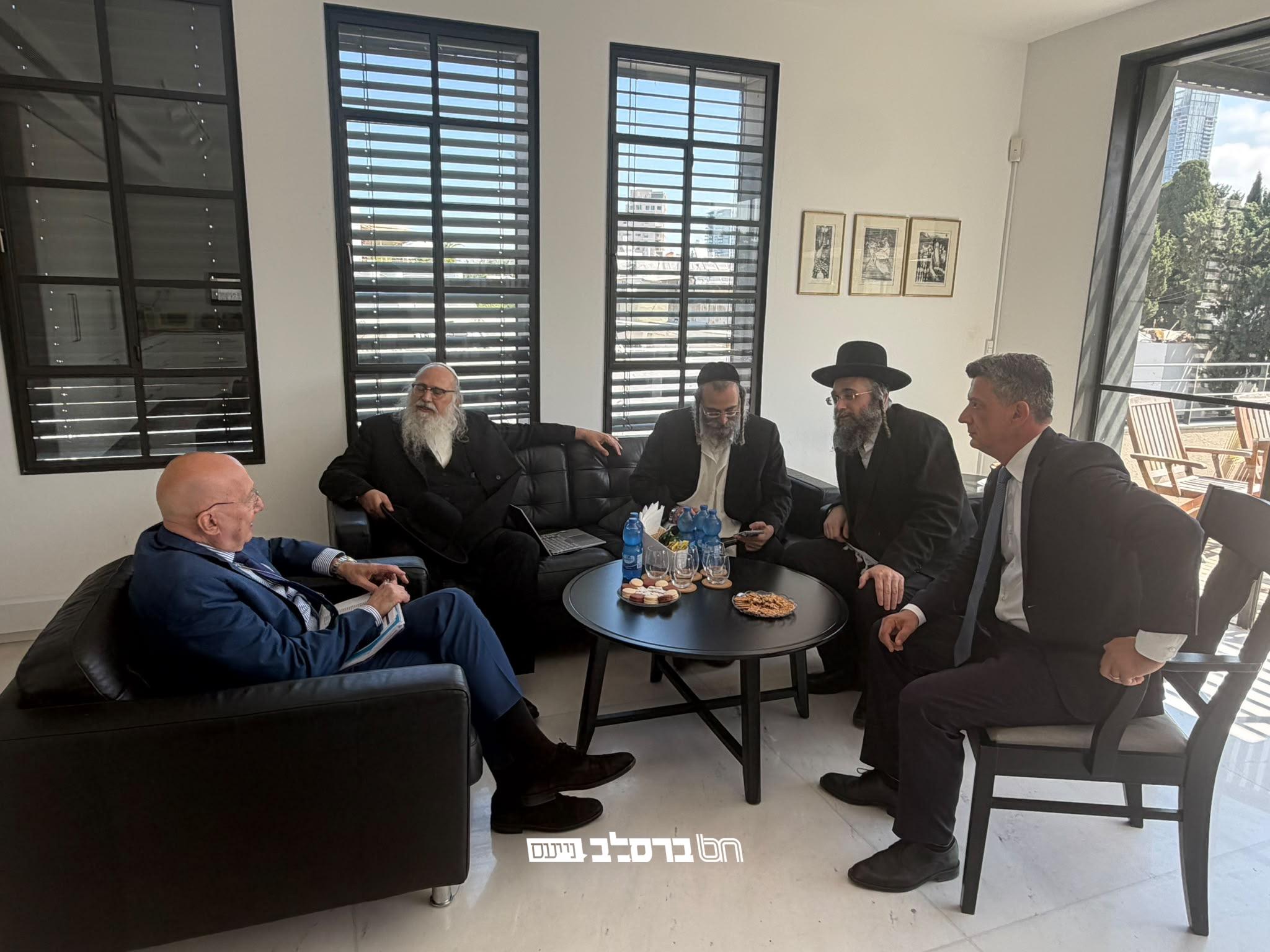 קיבוץ תשפ"ז • יו"ר איחוד ברסלב הרב נתן בן נון, נועד עם שגריר רומניה