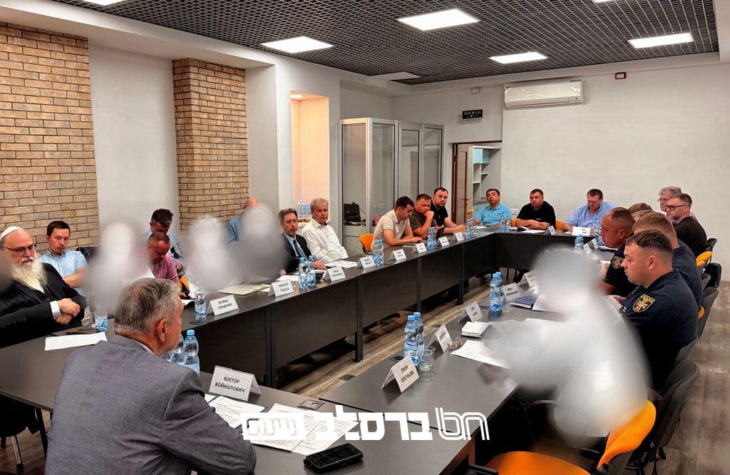 קיבוץ תשפ"ז • יו"ר איחוד ברסלב עם בכירי הממשל ביום הערכות