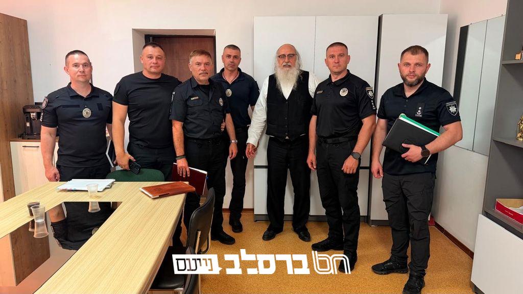 קיבוץ תשפ"ז • מפקד משטרת מחוז צ'רקס בביקור היערכות לקראת ראש השנה