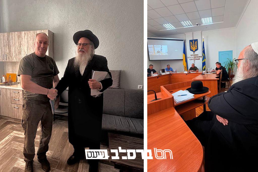 קיבוץ תשפ"ז • איחוד ברסלב בישיבת היערכות עם צמרת הממשל המחוזי